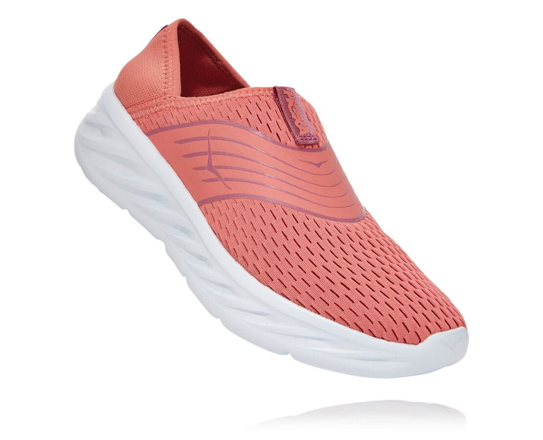 Hoka One One Ora Recovery Shoe Damen Erholungssandalen Braun | (DE-4587AFHTY)